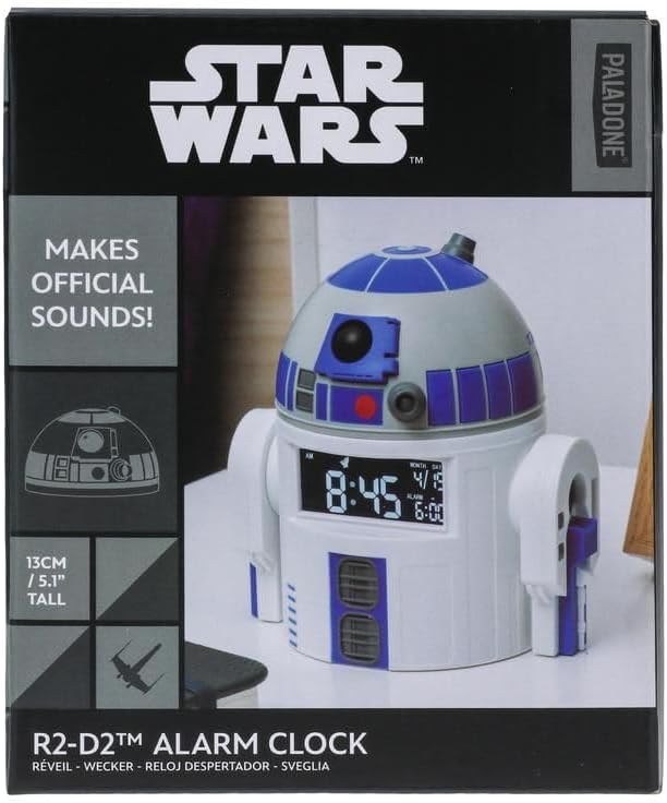 RELOJ DESPERTADOR R2D2 STAR WARS