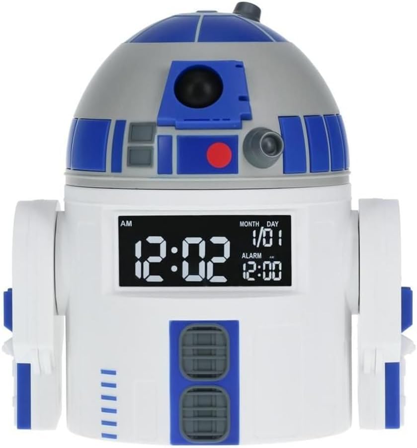 RELOJ DESPERTADOR R2D2 STAR WARS