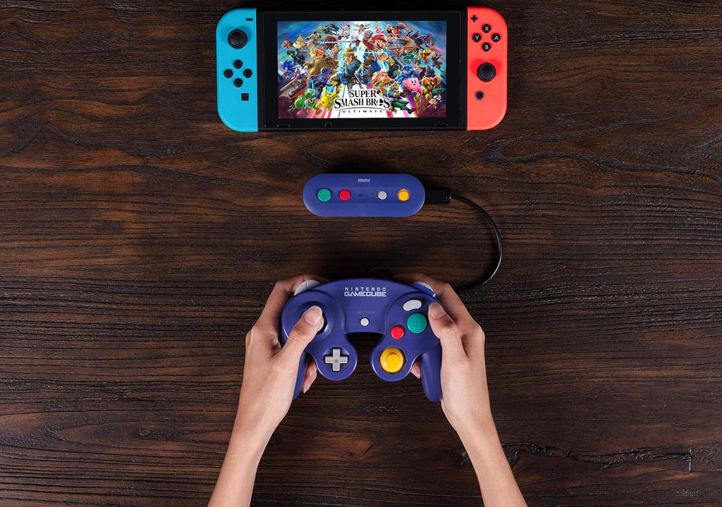 Adaptador inalámbrico 8Bitdo Gbros para Nintendo Switch (compatible con mandos con cable de GameCube y Classic Edition) - Nintendo Switch