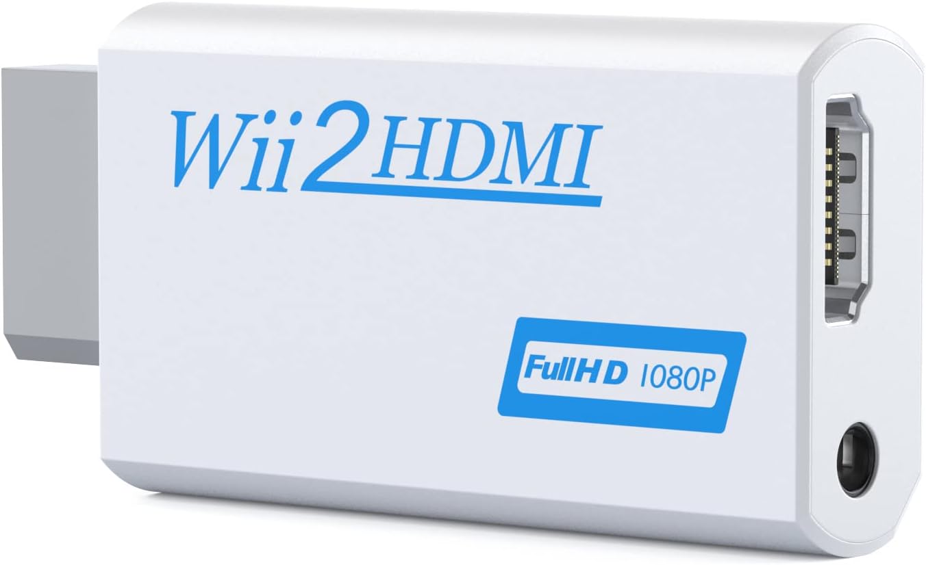 ADAPTADOR DE VIDEO PARA WII AV A HDMI