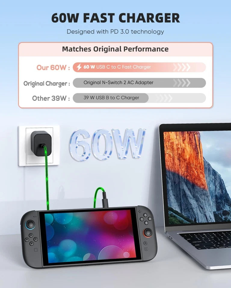 CARGADOR GENERICO PARA NINTENDO SWITCH 2