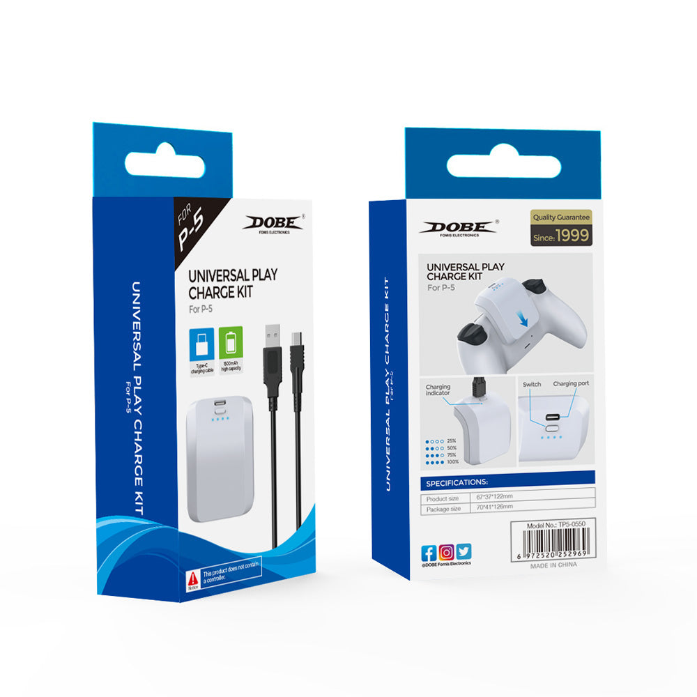 BATERIA RECARGABLE PARA CONTROL PS5 DOBE TP5-0550