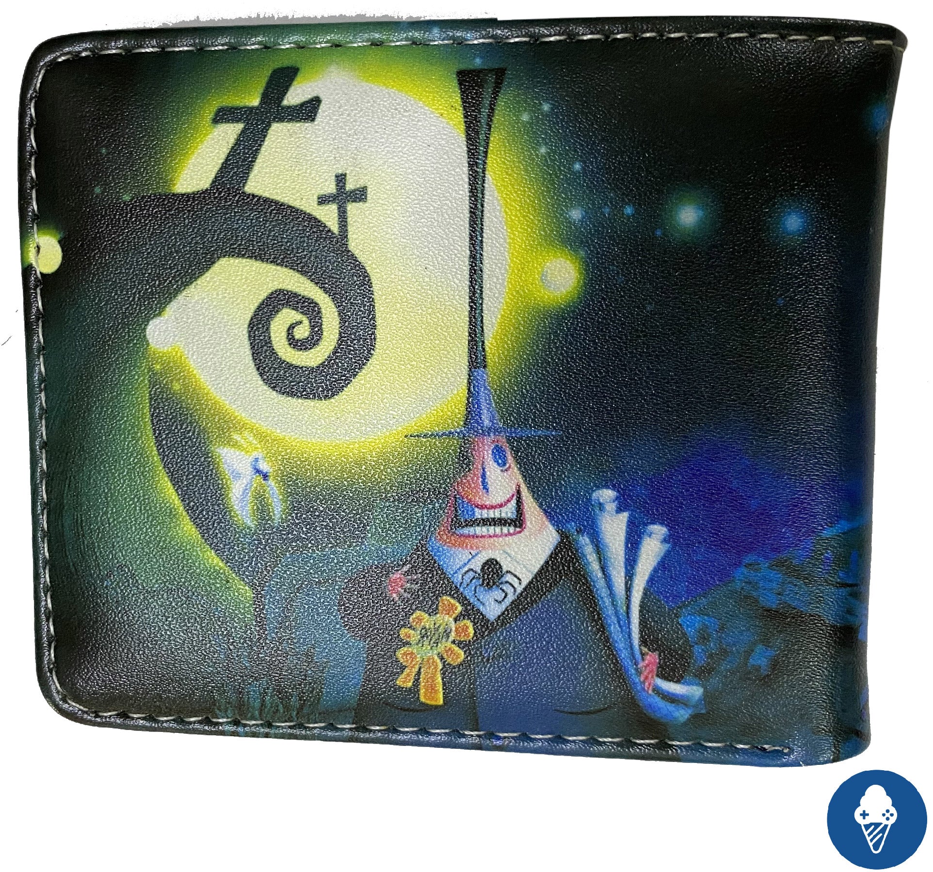 BILLETERA THE NIGHT BEFORE CHRISTMAX AZUL