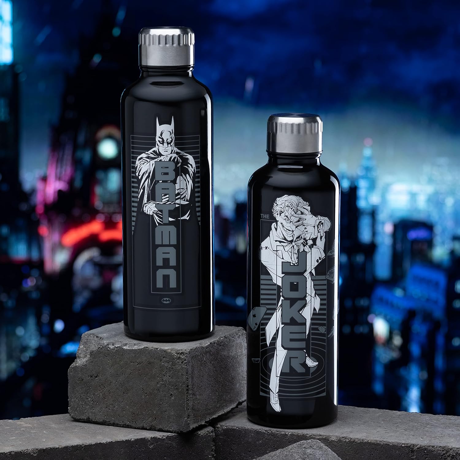 BOTELLA BATMAN / GUASÓN