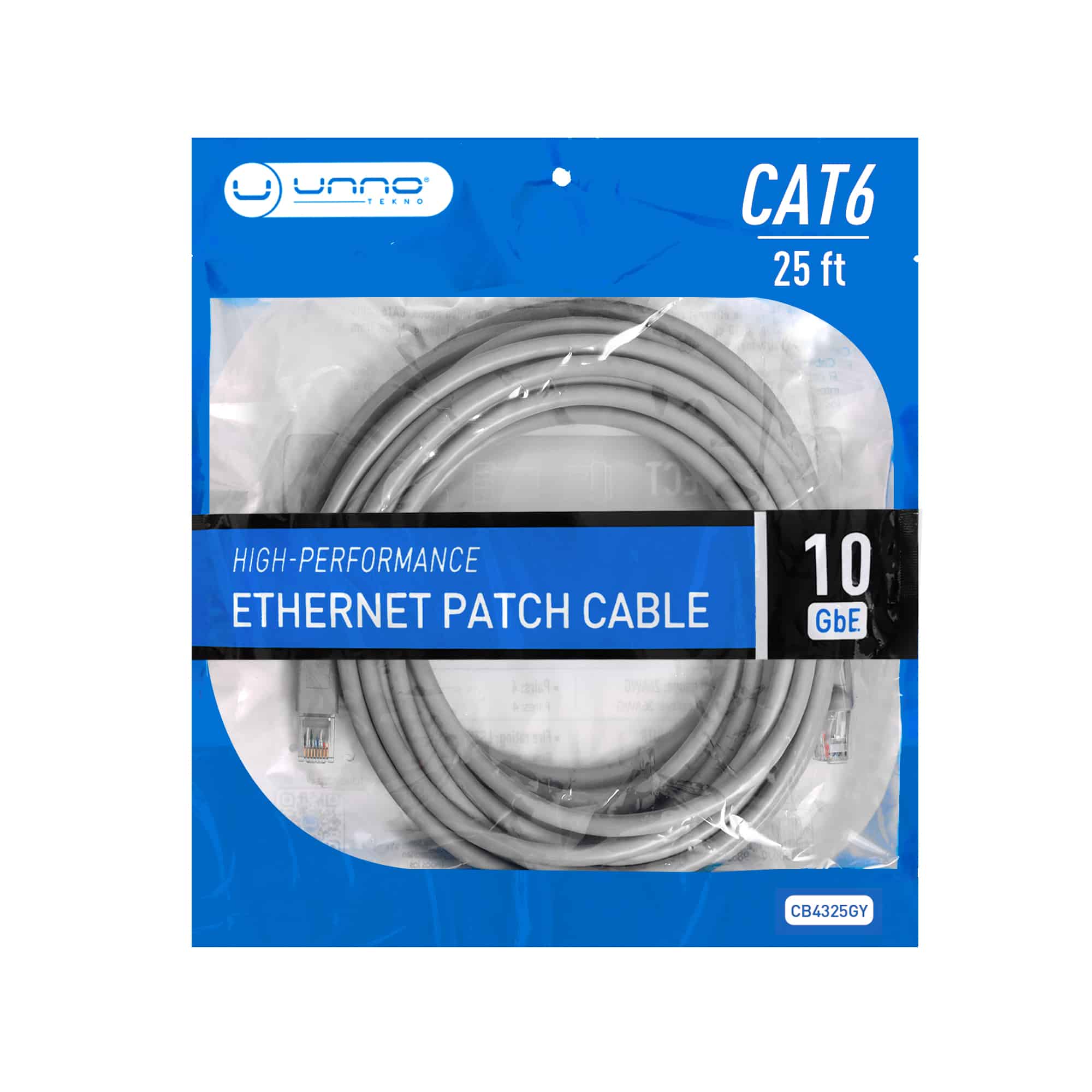 CABLE DE RED ETHERNET CAT6 7,6 METROS