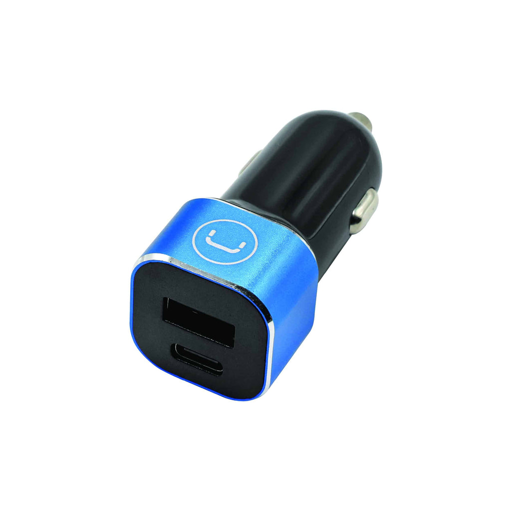 CARGADOR DE COCHE PD DE DOBLE PUERTO USB Y C | PD28W