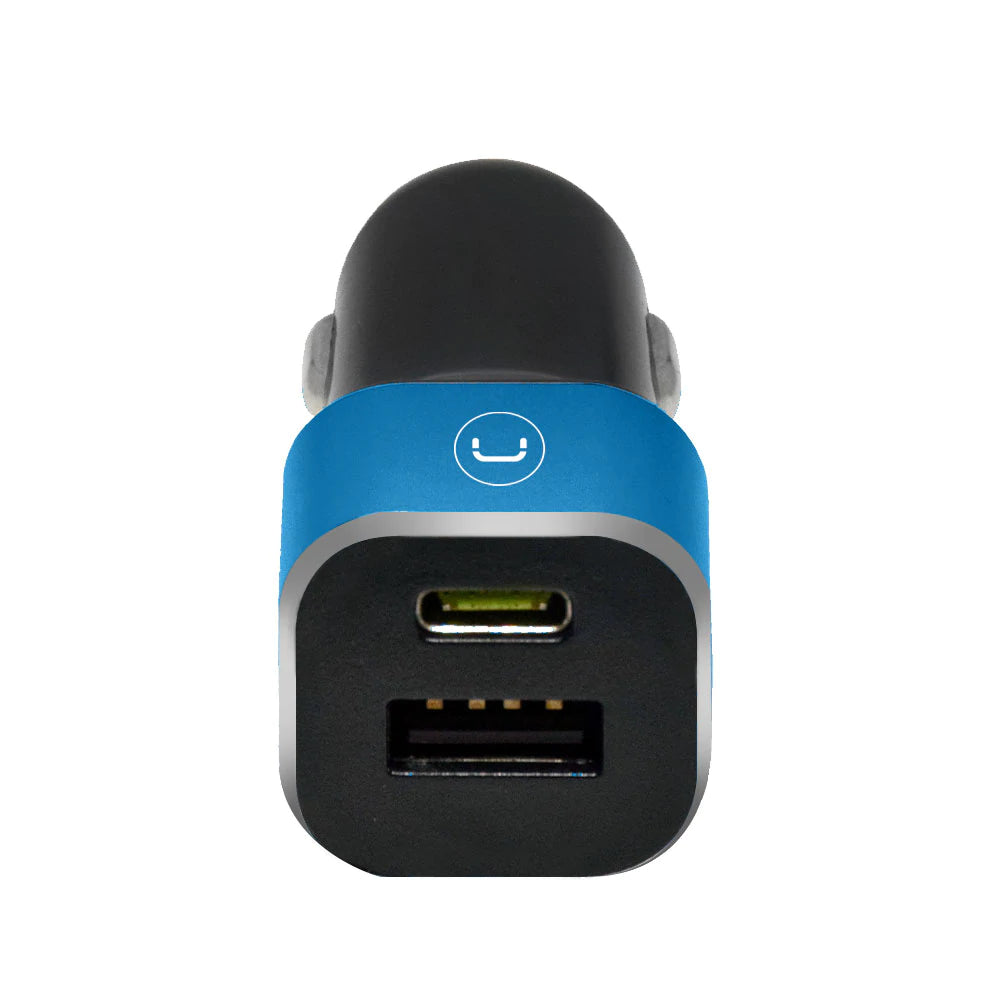 CARGADOR DE COCHE PD DE DOBLE PUERTO USB Y C | PD28W