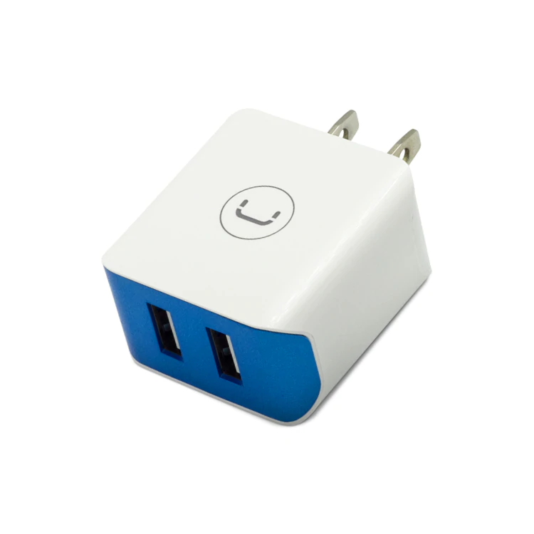 CARGADOR DE PARED USB DOBLE | 2.1A