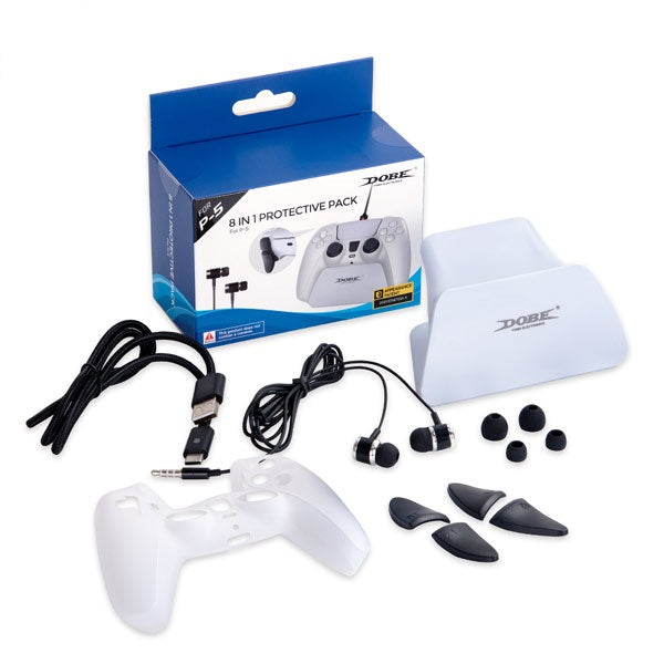 8 EN 1 PACK PROTECTOR PARA CONTROL DE PS5