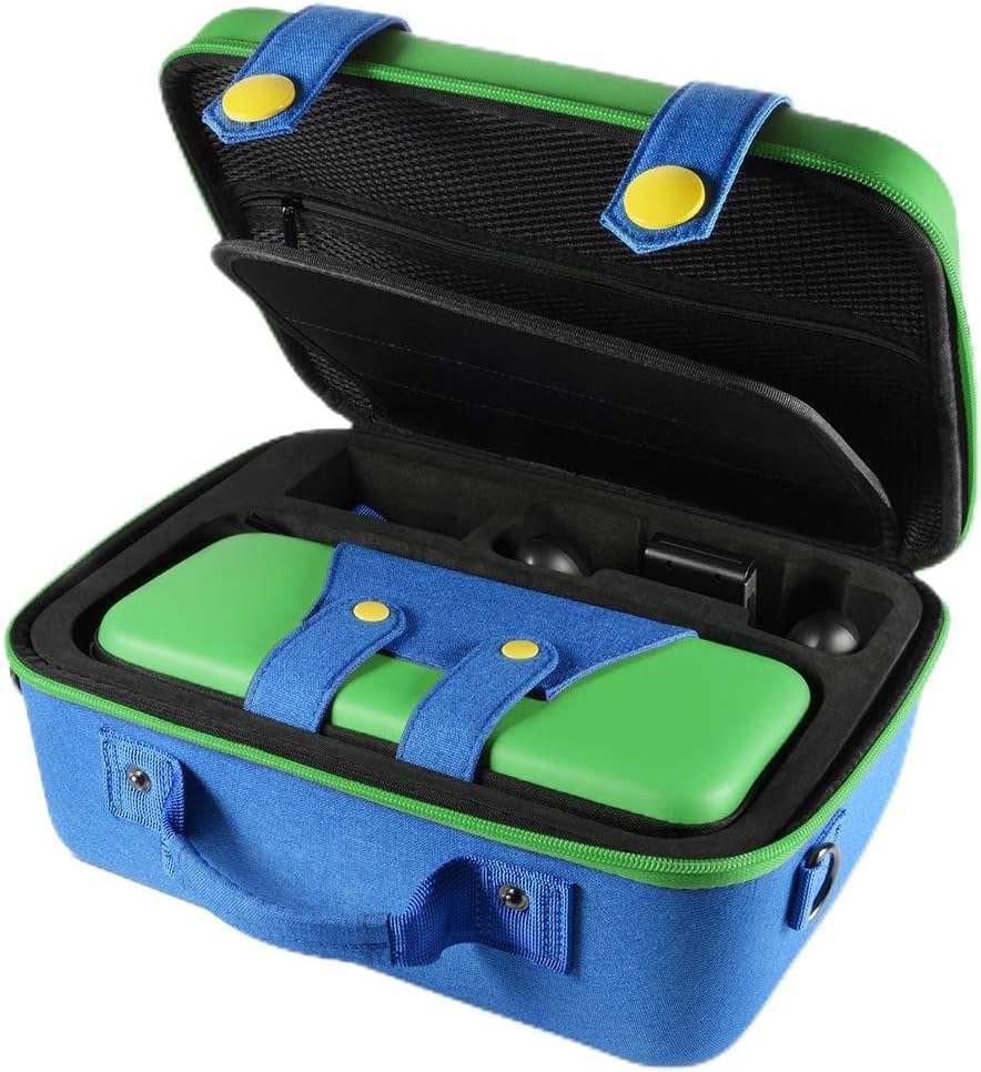 ESTCUHE 2 EN 1 PARA NINTENDO SWITCH V1, V2, OLED DE LUIGI