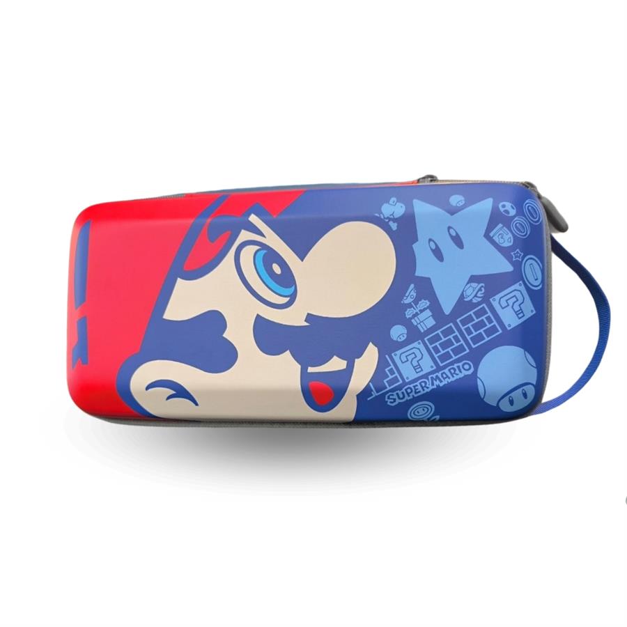 ESTUCHE MARIO AZUL NINTENDO SWITCH V1, V2, OLED