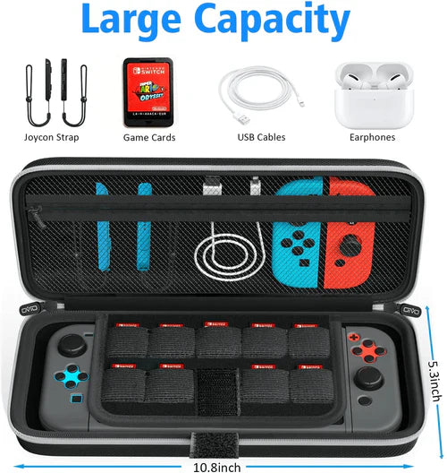 ESTUCHE PARA NINTENDO SWITCH V1, V2, OLED OIVO IV-SW117