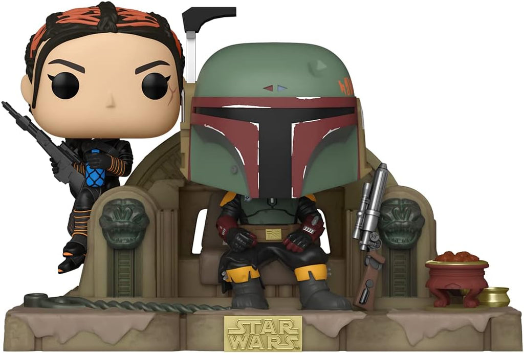 FUNKO POP BOBA FETT AND FENNEC ON THRONE - STAR WARS 486