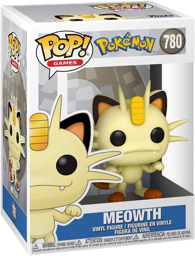 FUNKO POP MEOWTH - POKEMON 780