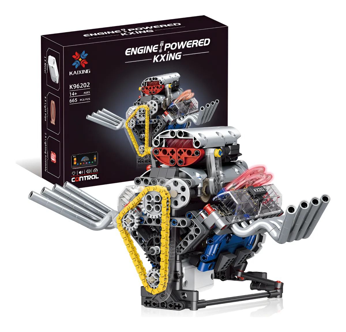 LEGO MOTOR CON MOVIMIENTO