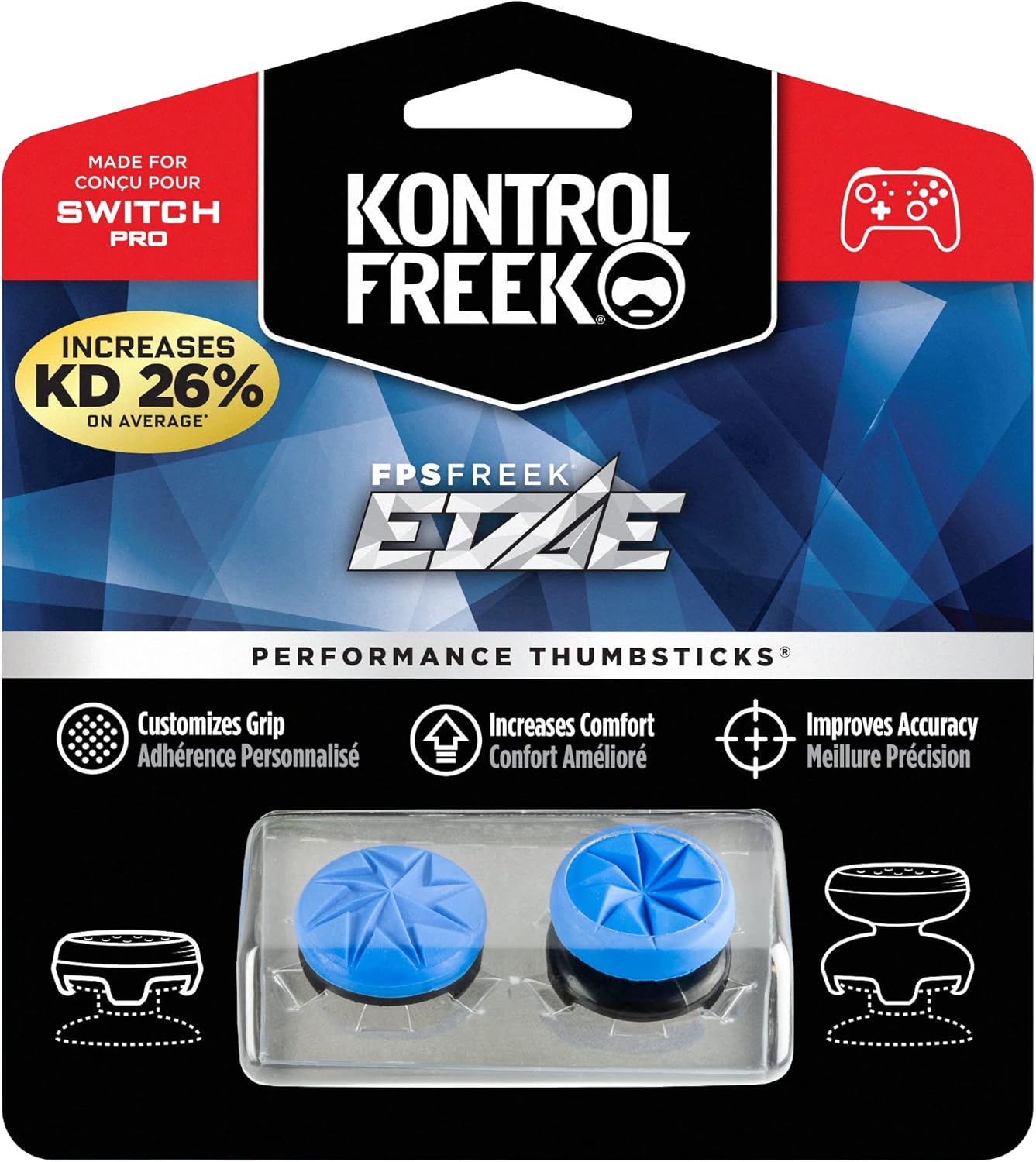 KONTROL FREEK EDGE (PRO CONTROLLER) - NINTENDO SWITCH 1 / 2