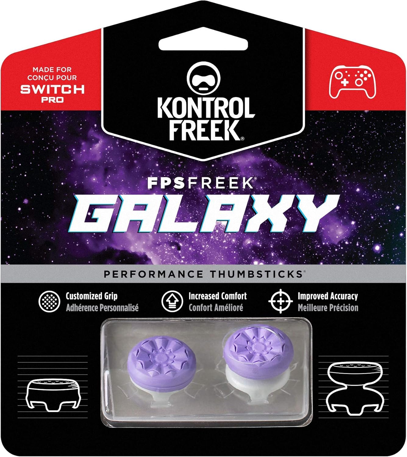 KONTROL FREEK GALAXY (PRO CONTROLLER) - NINTENDO SWITCH 1 / 2