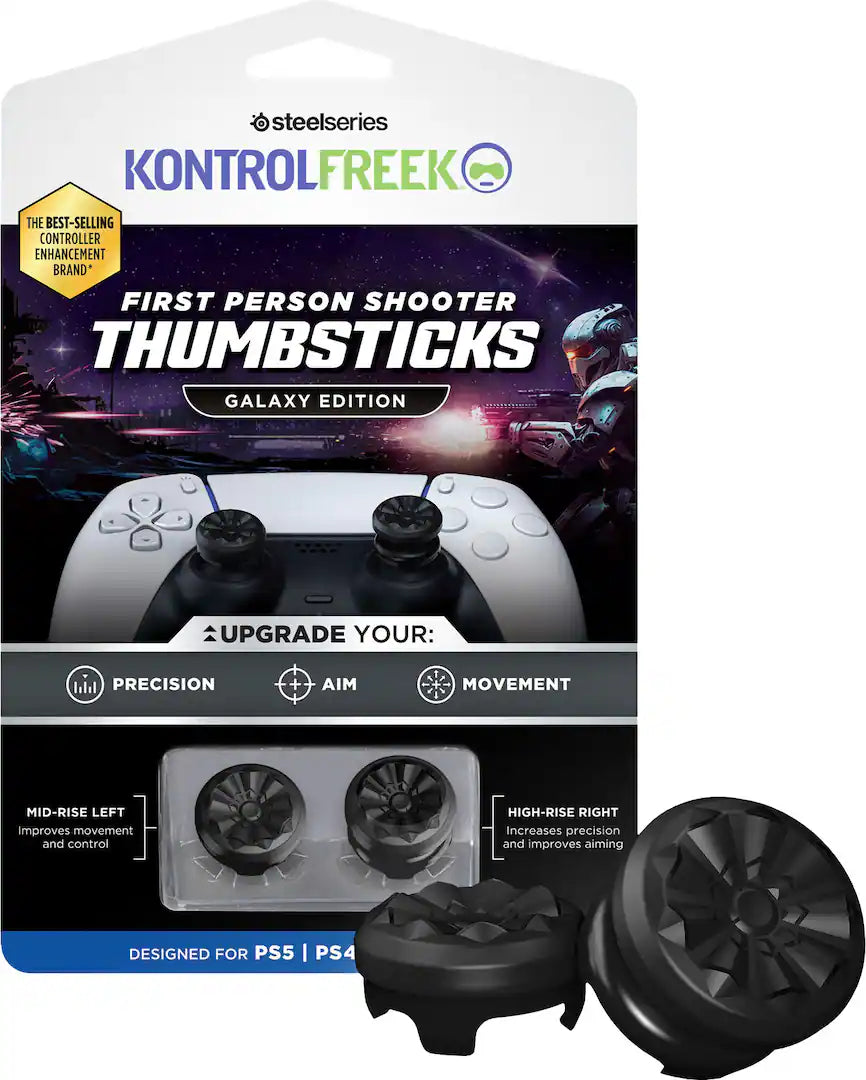 KONTROLFREEK GALAXY BLACK EDITION - PS4/PS5