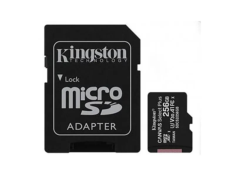 TARJETA DE MEMORIA MICRO SD KINGSTON 256GB