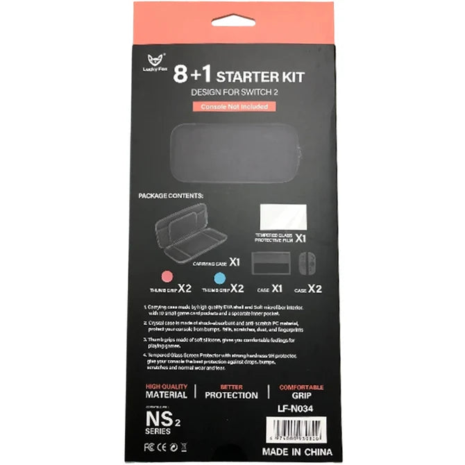 ESTUCHE KIT 8 EN 1 - NINTENDO SWITCH 2