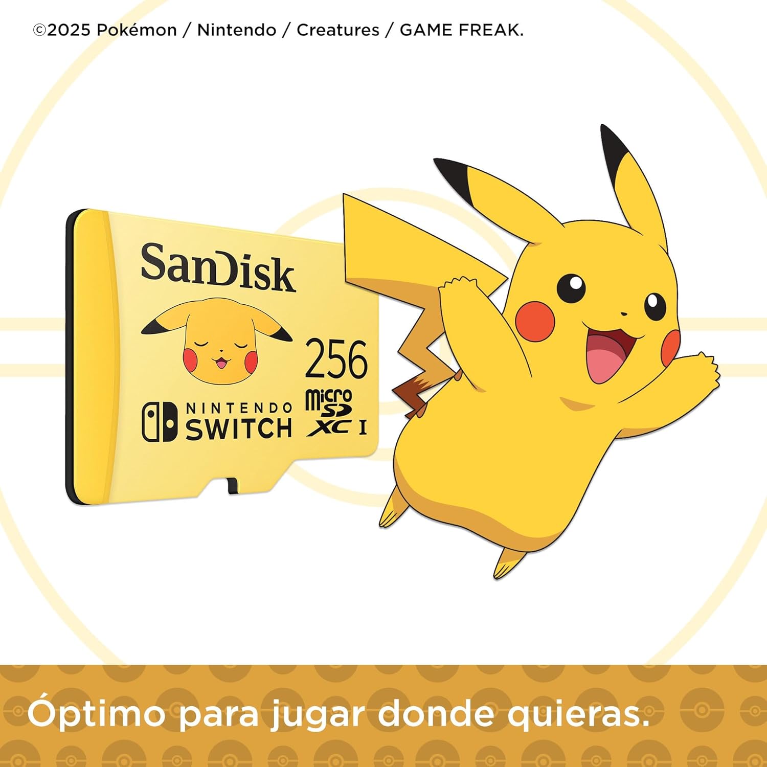 MICRO SD SANDISK PIKACHU 256 GB