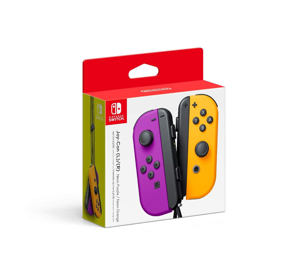 JOY-CON ORIGINALES MORADO / NARANJA - NINTENDO SWICTH