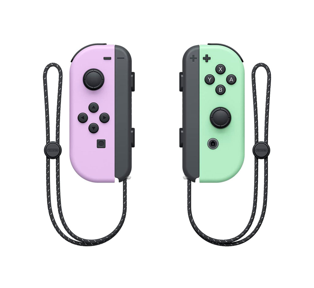 JOY-CON ORIGINALES PURPURA PASTEL / VERDE PASTEL - NINTENDO SWITCH
