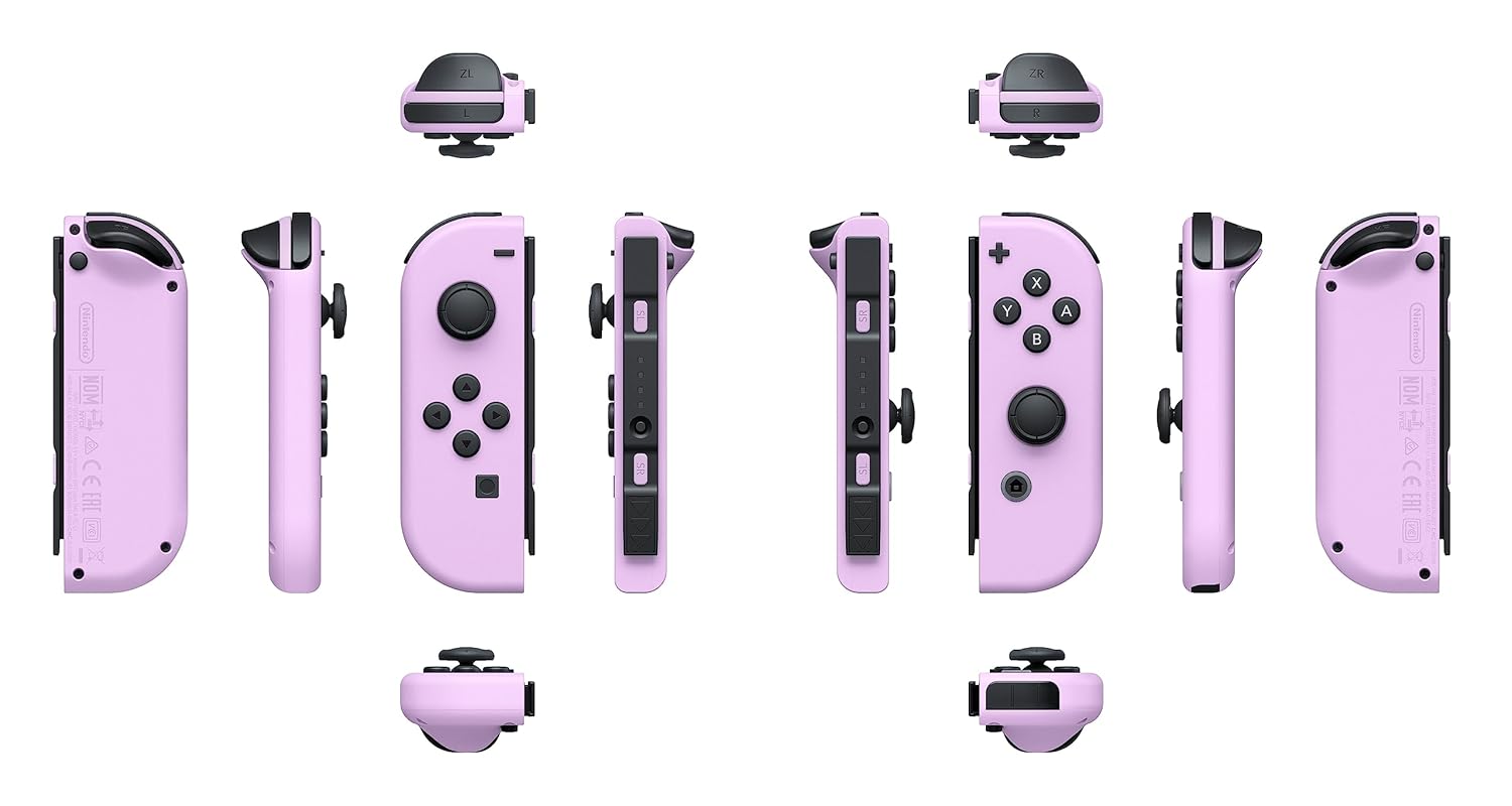 JOY-CON ORIGINALES PURPURA PASTEL / VERDE PASTEL - NINTENDO SWITCH