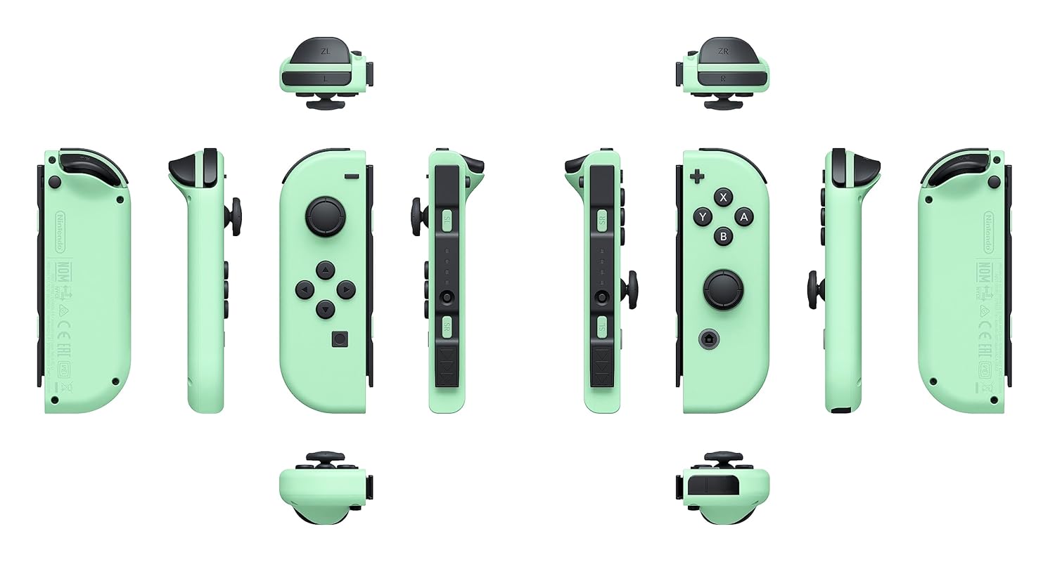 JOY-CON ORIGINALES PURPURA PASTEL / VERDE PASTEL - NINTENDO SWITCH