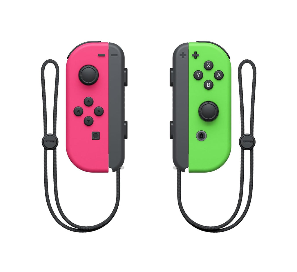 JOY-CON ORIGINALES ROSADO / VERDE - NINTENDO SWICTH