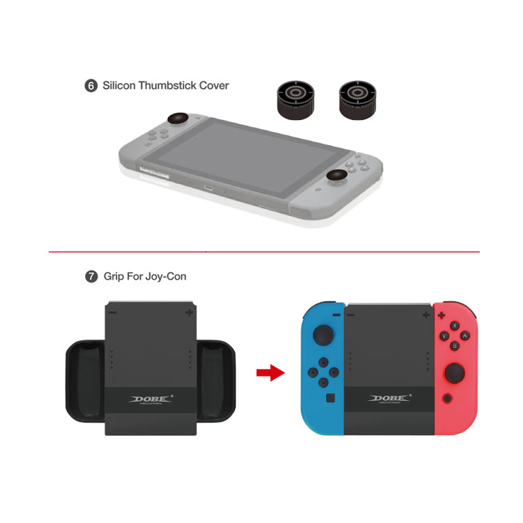 ESTCUHE KIT DOBE TNS-1749 - NINTENDO SWITCH