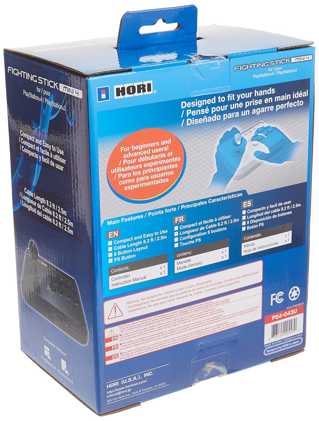 FIGHTING STICK HORI MINI 4 - PLAYSTATION 4