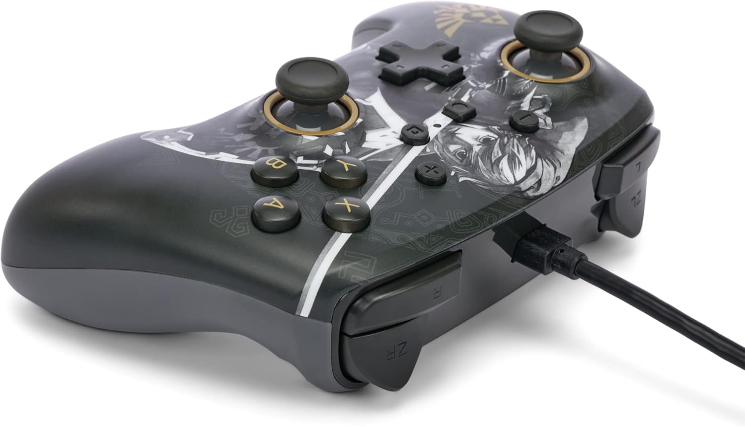 CONTROL CON CABLE POWER A ZELDA - NINTENDO SWITCH