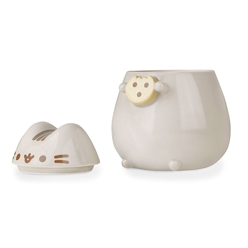 TAZA PUSHEEN CON TAPA