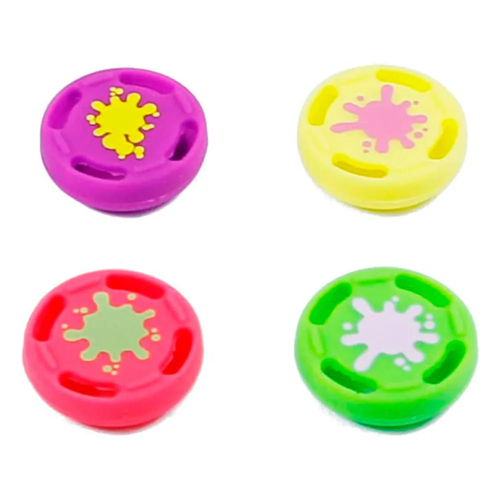 THUMB GRIPS SET DE 4 UNIDADES SPLATOON (JOY-CON) - NINTENDO SWITCH 1 / 2