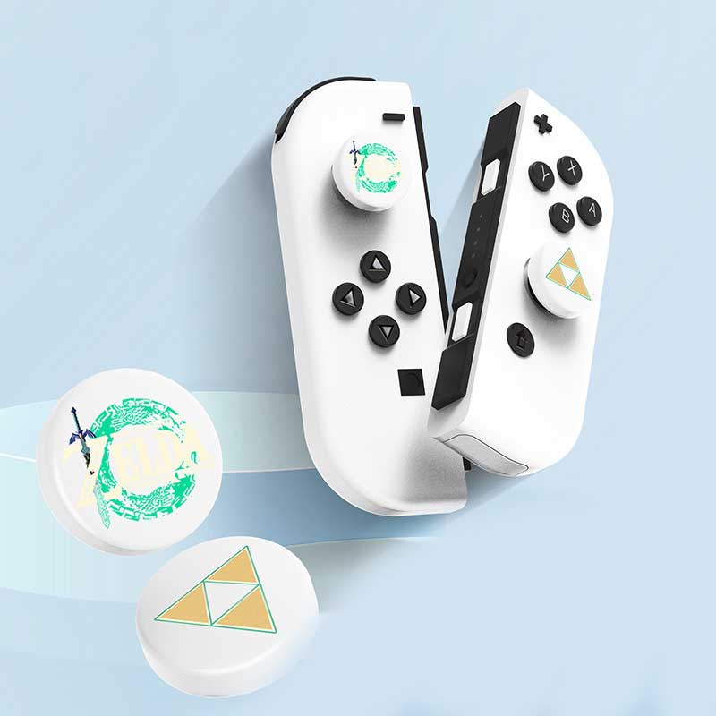 THUMB GRIPS SET DE 4 UNIDADES ZELDA (JOYCON) - NINTENDO SWITCH 1 / 2