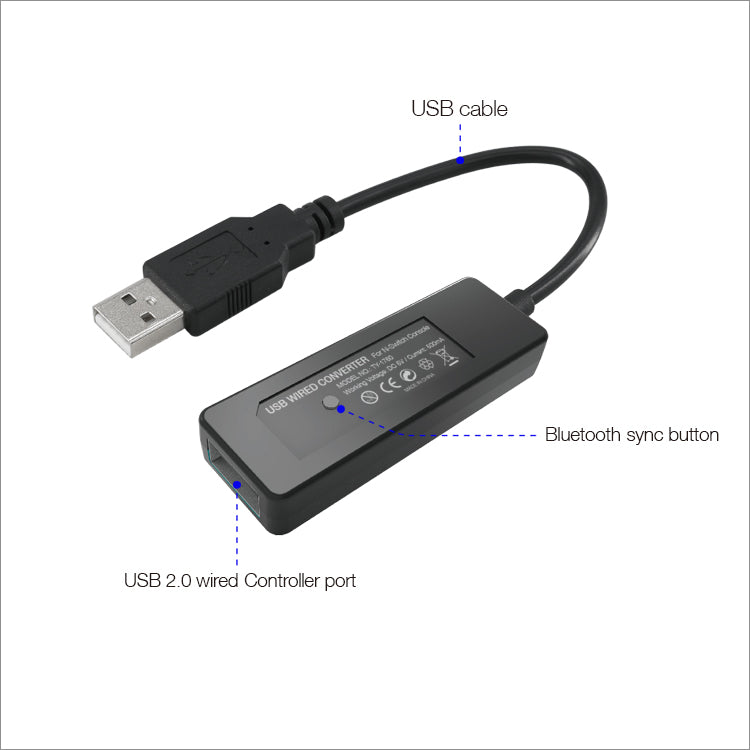 ADAPTADOR USB PARA RETROCOMPATIBILIDAD DE CONTROLES