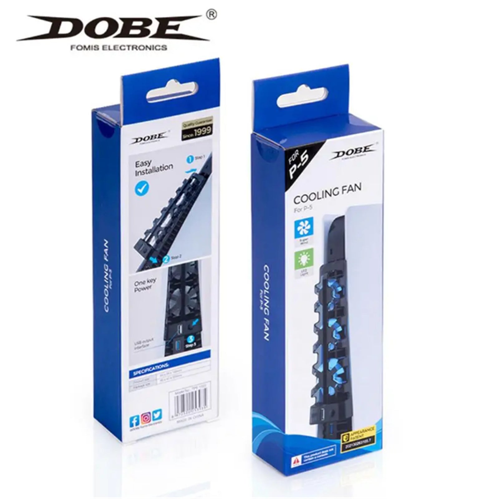 VENTILADOR DOBE PS5 SLIM TP5-1523E