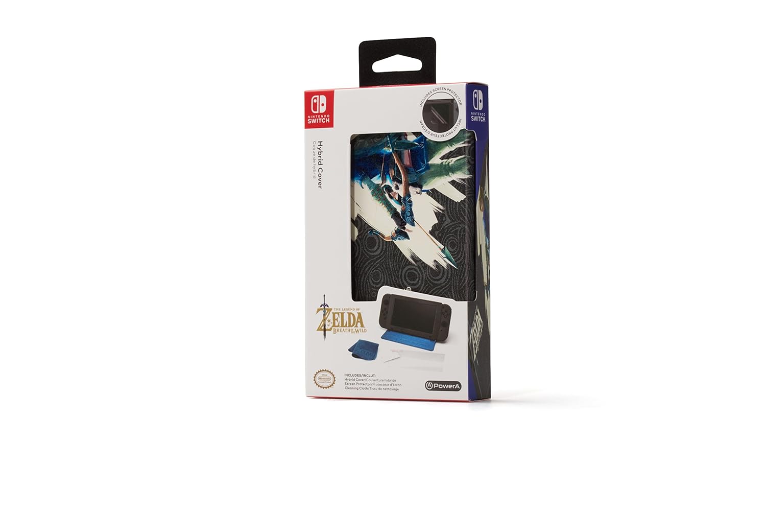 ESTUCHE ORIGINAL LINK ZELDA - NINTENDO SWITCH (EMPAQUE DETERIORADO)
