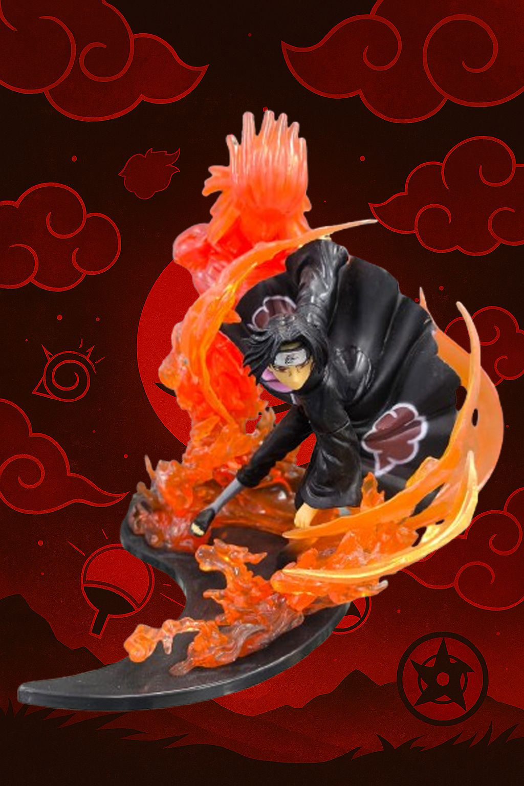 FIGURA AKATSUKI ITACHI (22CM) - NARUTO