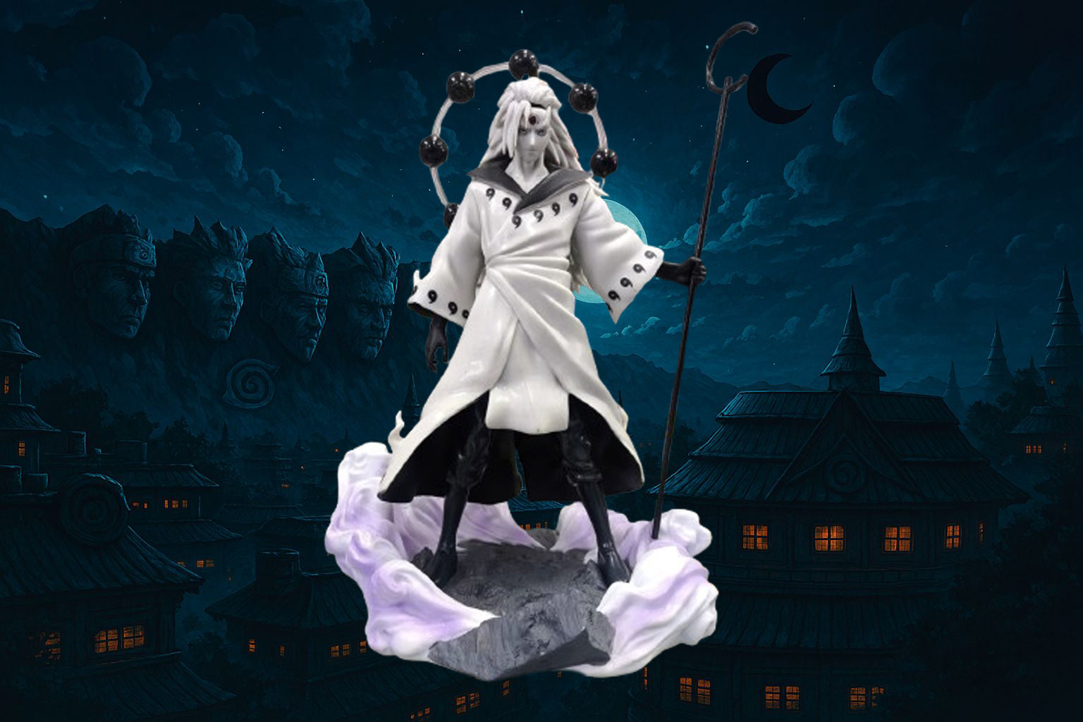 FIGURA RIKUDOU UCHIHA MADARA (27CM) - NARUTO