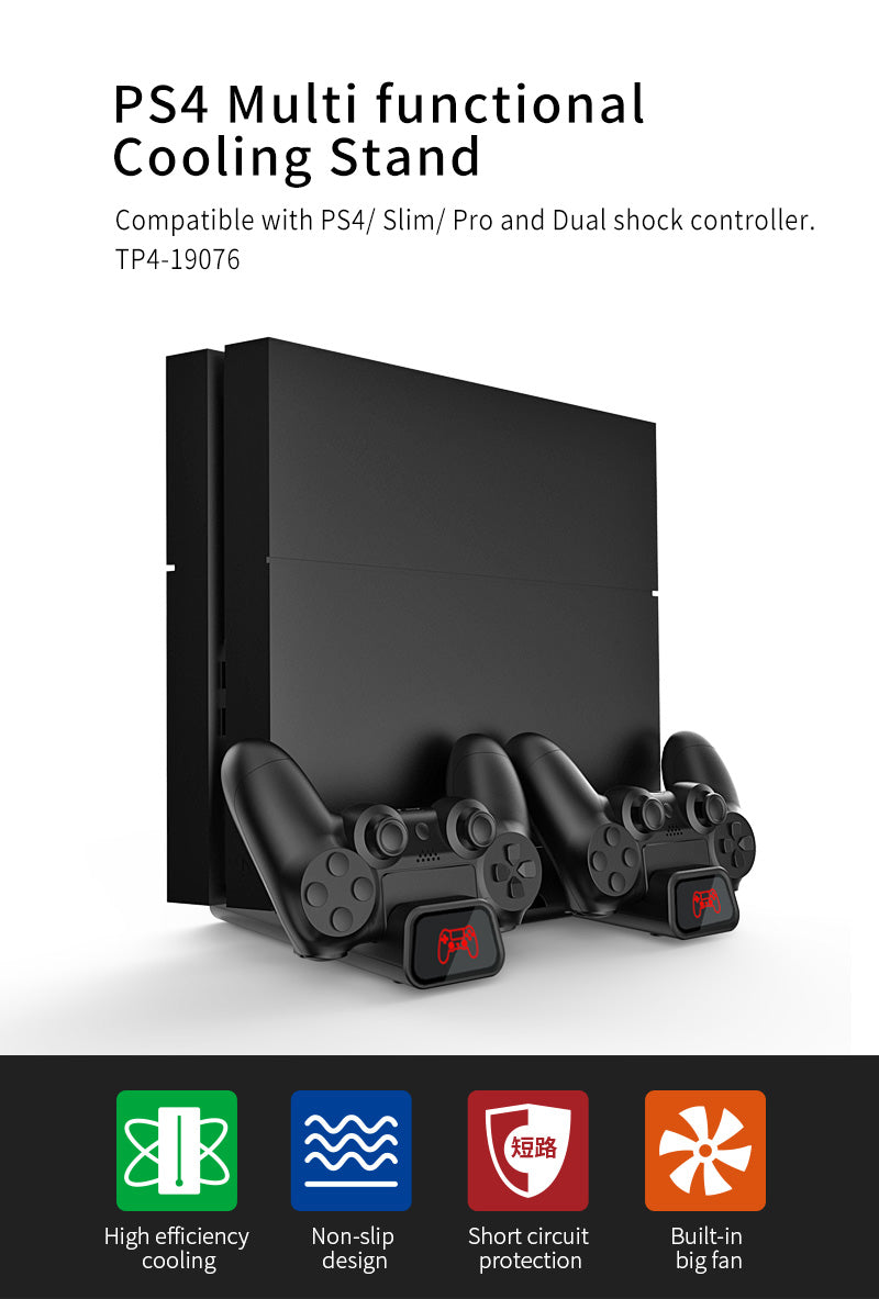 BASE MULTIFUNCIONAL PS4 - PLAYSTATION 4