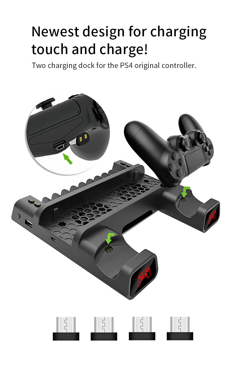 BASE MULTIFUNCIONAL PS4 - PLAYSTATION 4