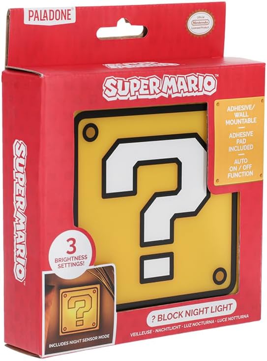 LUZ MARIO BROS SIGNO DE INTERROGACIÓN